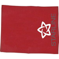Velour Finish Sport Towel - Red (1-color imprint)